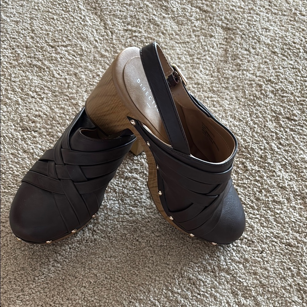 Fark brown Women's Clogs
